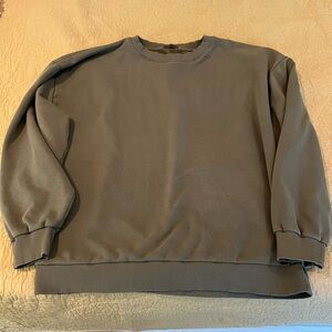 nuuds Olive Green Sweatshirt Womens XL